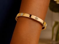 Trilogy Diamond Bangle