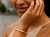 14K Yellow Gold Classic Bangle (4.00 mm)