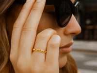 Oval Links Stackable Ring
